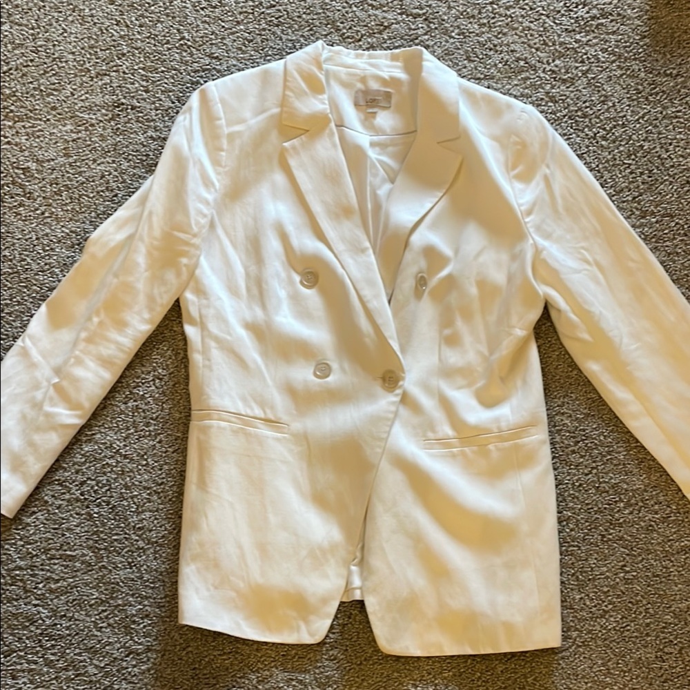 Women's White Blazer